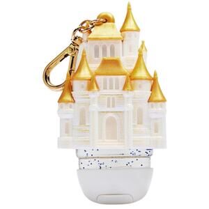 Bath & Body Works Disney Princess Light Up Castle Pocketbac Sanitizer Holder NEW